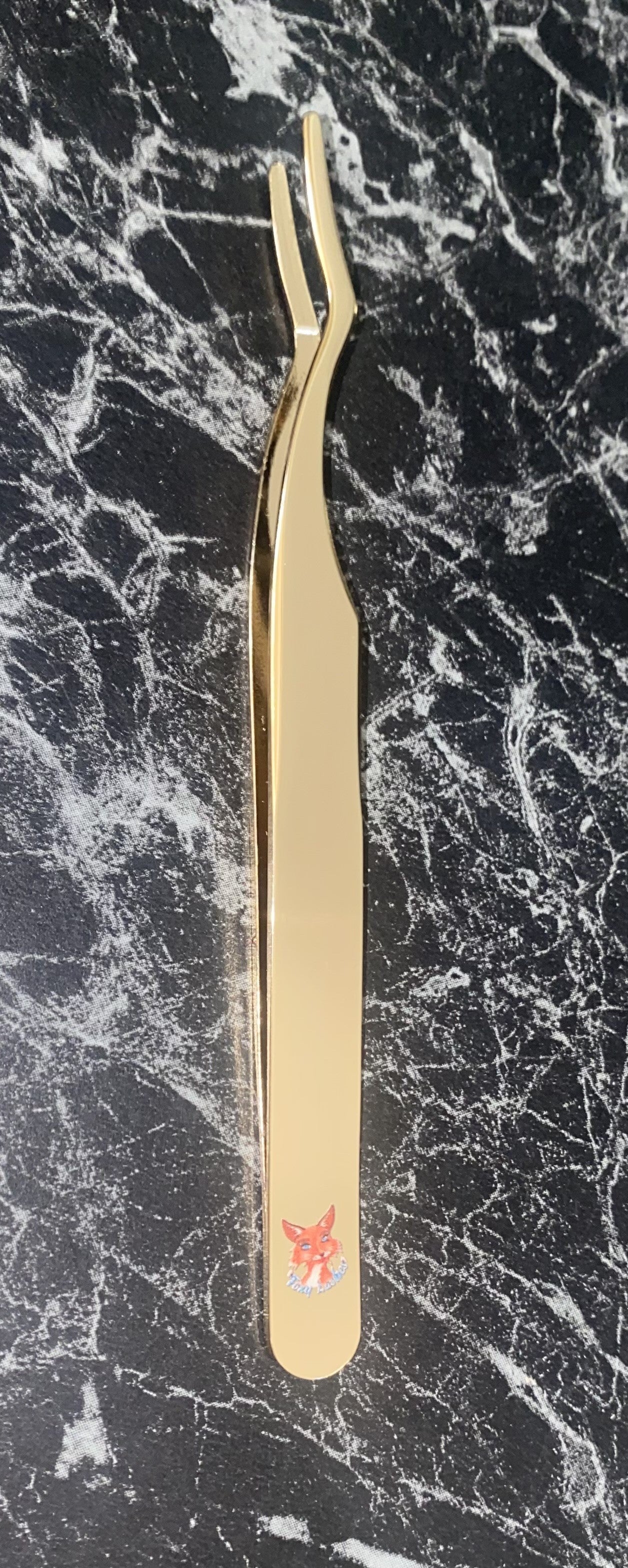 Gold Tweezer - For Lash Cluster Application